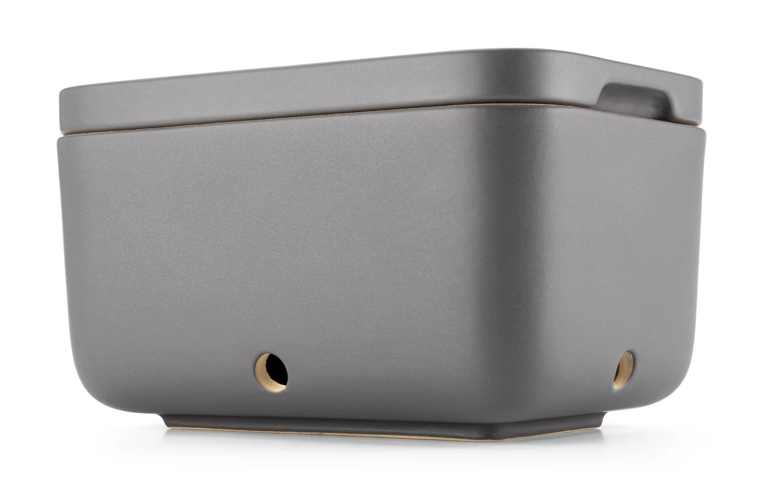 Aardappeldoos Rehau, Mat Grijs, Geglazuurd 3 Aardappeldoos Rehau, Mat Grijs, Geglazuurd - Afbeelding 3