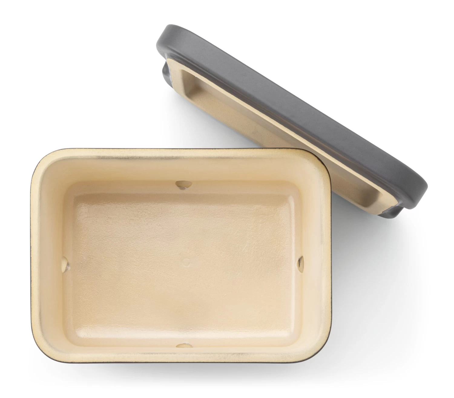 Aardappeldoos Rehau, Mat Grijs, Geglazuurd 4 Aardappeldoos Rehau, Mat Grijs, Geglazuurd - Afbeelding 4