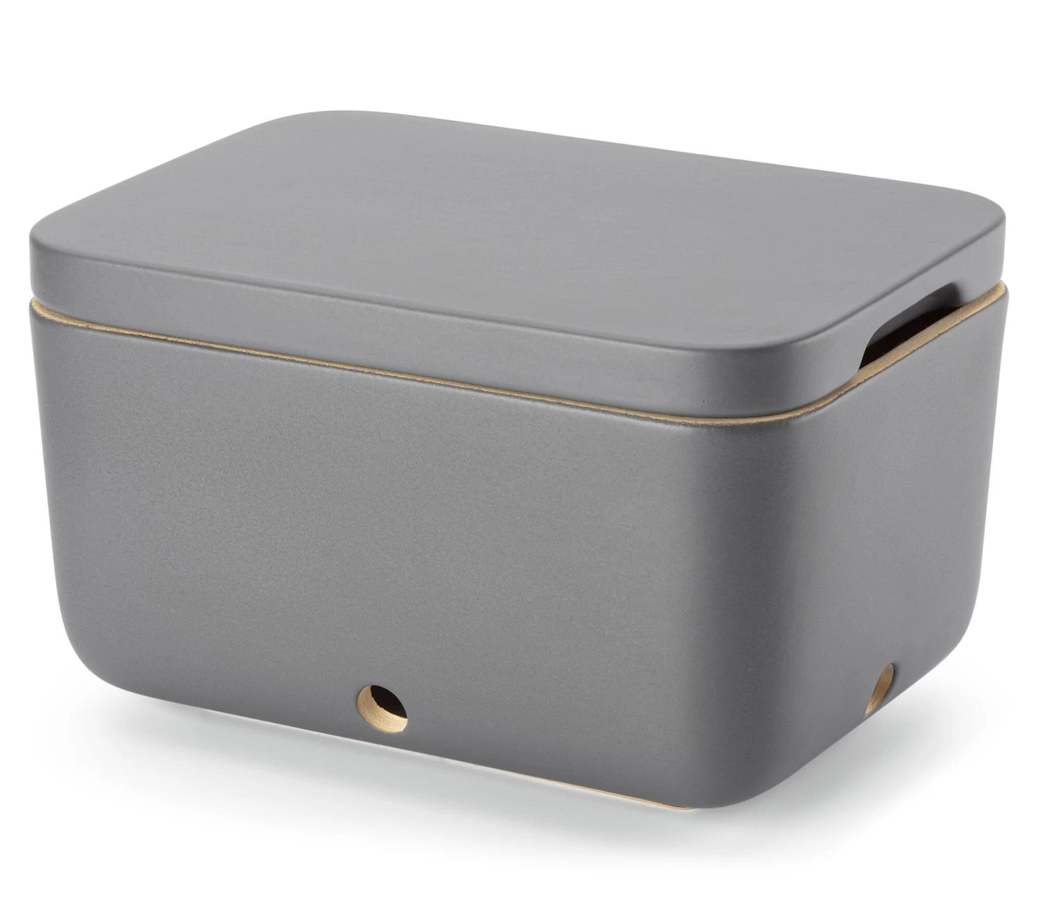 Aardappeldoos Rehau, Mat Grijs, Geglazuurd 1 Aardappeldoos Rehau, Mat Grijs, Geglazuurd