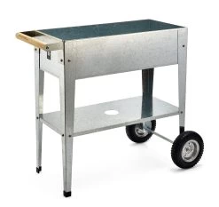 Balkon Verhoogd Bed Gegalvaniseerd Oprolbaar