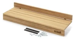 Balkonplank Bamboe, Voor Rechthoekige Reling