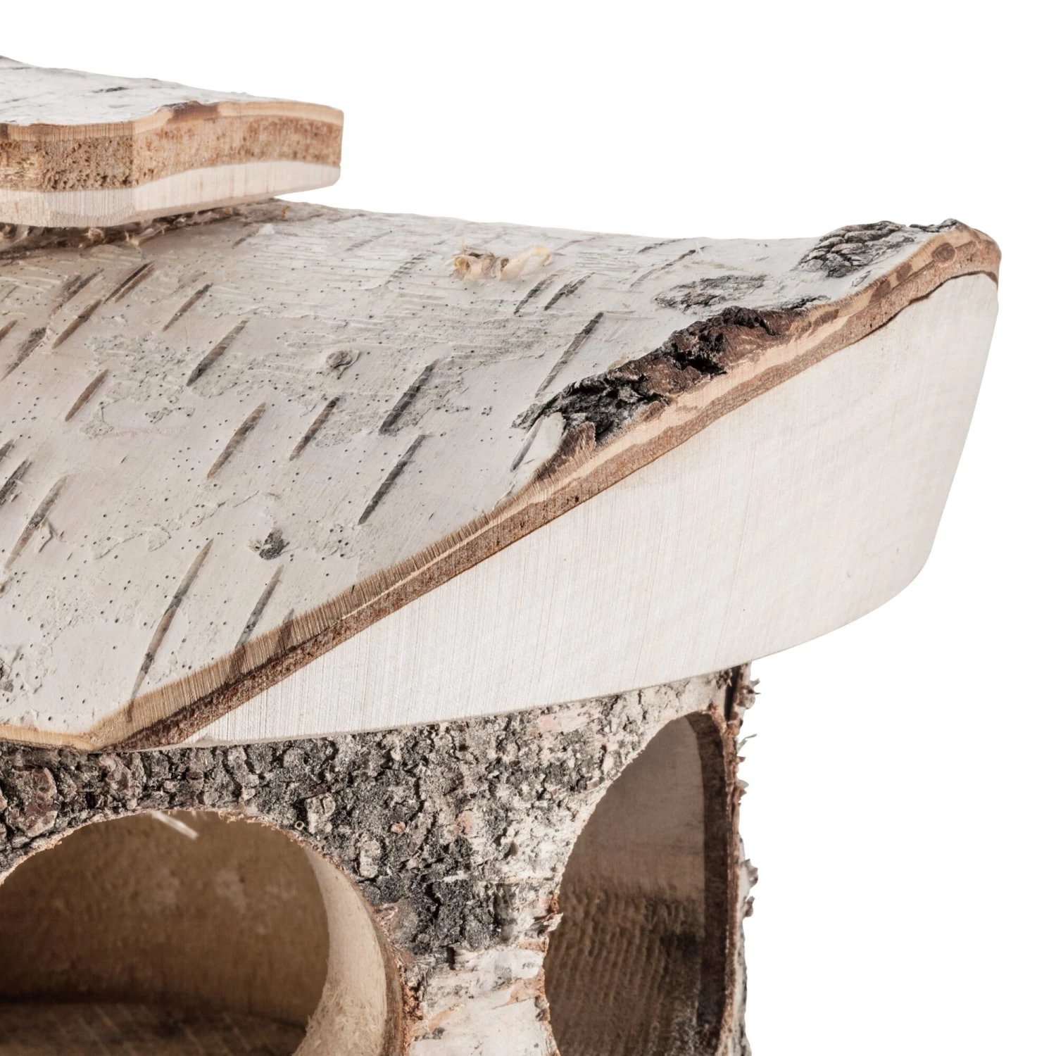 Berkenhouten Voederbak 4 Berkenhouten Voederbak - Afbeelding 4