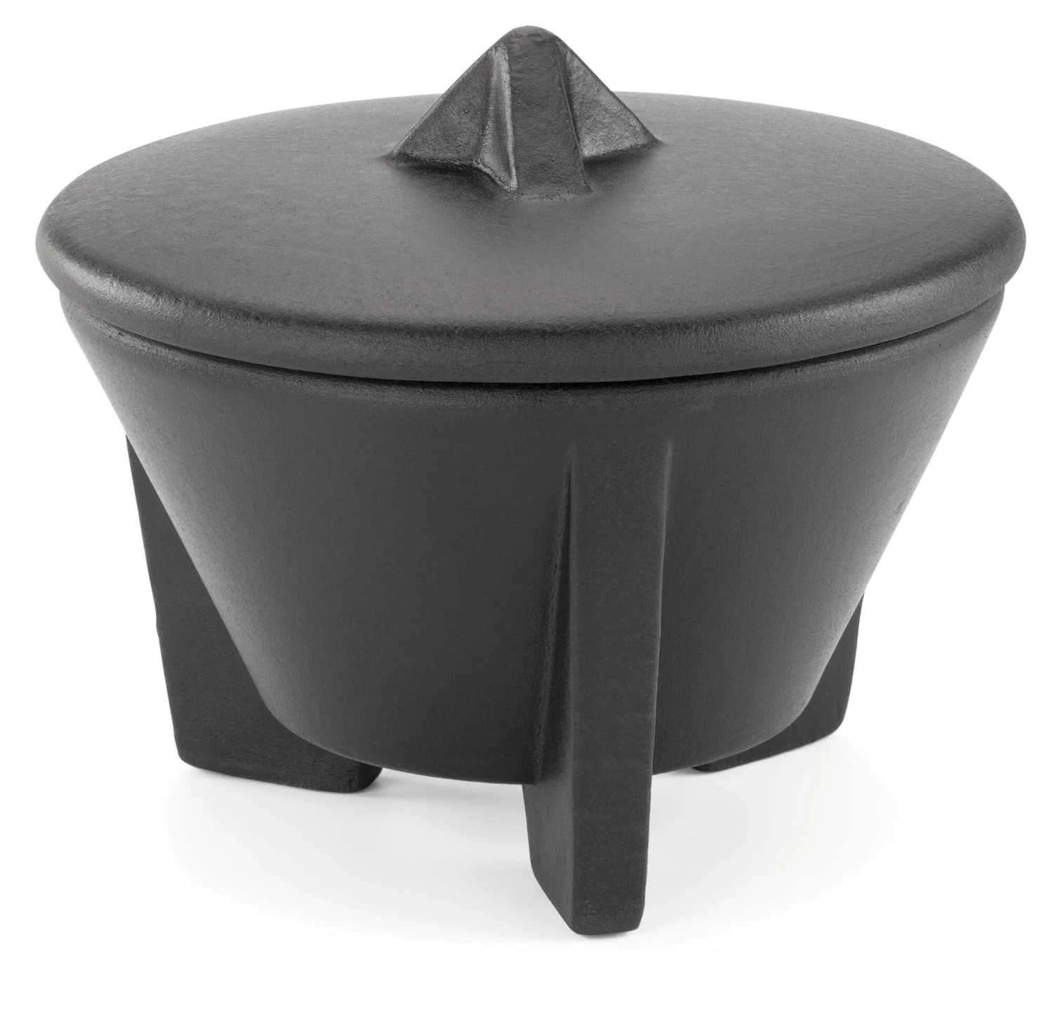 Deksel Smeltend Vuur®, Klein, Zwart 2 Deksel Smeltend Vuur®, Klein, Zwart - Afbeelding 2