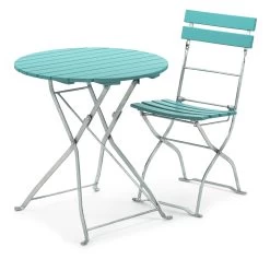 Elefant Balkon Tafel, Licht Turquoise Lak -Bekend Tuinmeubel Winkel elefant balkon tafel 3