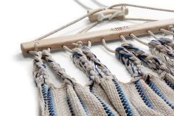 Enkele Hangmat Katoen, Beige_Blauw 7 Enkele Hangmat Katoen, Beige_Blauw -Bekend Tuinmeubel Winkel enkele hangmat katoen 2