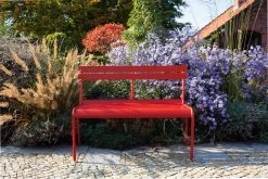 Fermob Kleine Tuinbank Aluminium, Rood -Bekend Tuinmeubel Winkel fermob kleine tuinbank aluminium 2