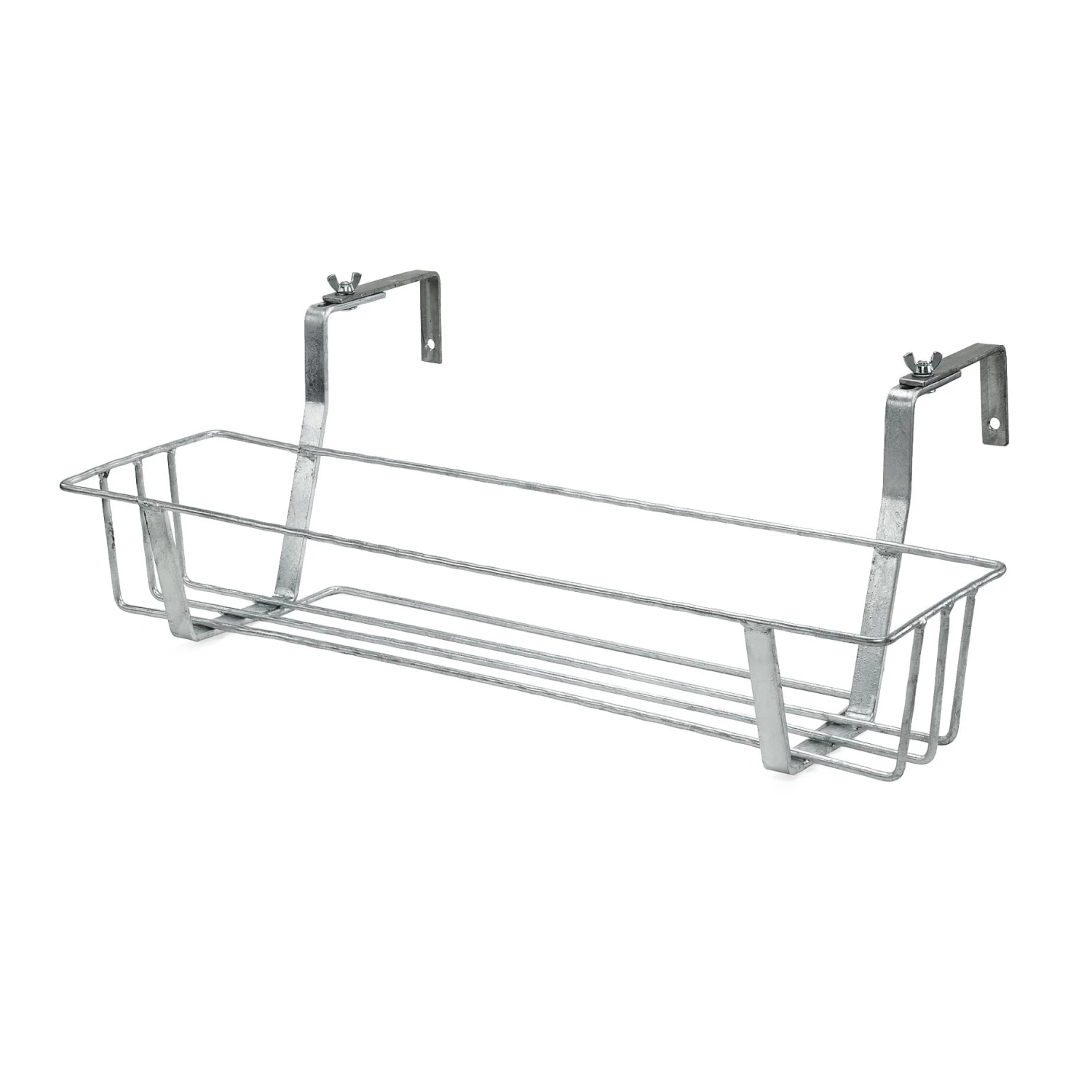 Gegalvaniseerd Stalen Balkon Boxmand, Klein 1 Gegalvaniseerd Stalen Balkon Boxmand, Klein