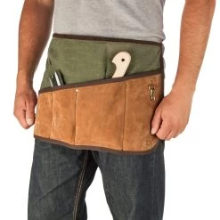 Gereedschapsschort Leer Met Canvas -Bekend Tuinmeubel Winkel gereedschapsschort leer canvas 2
