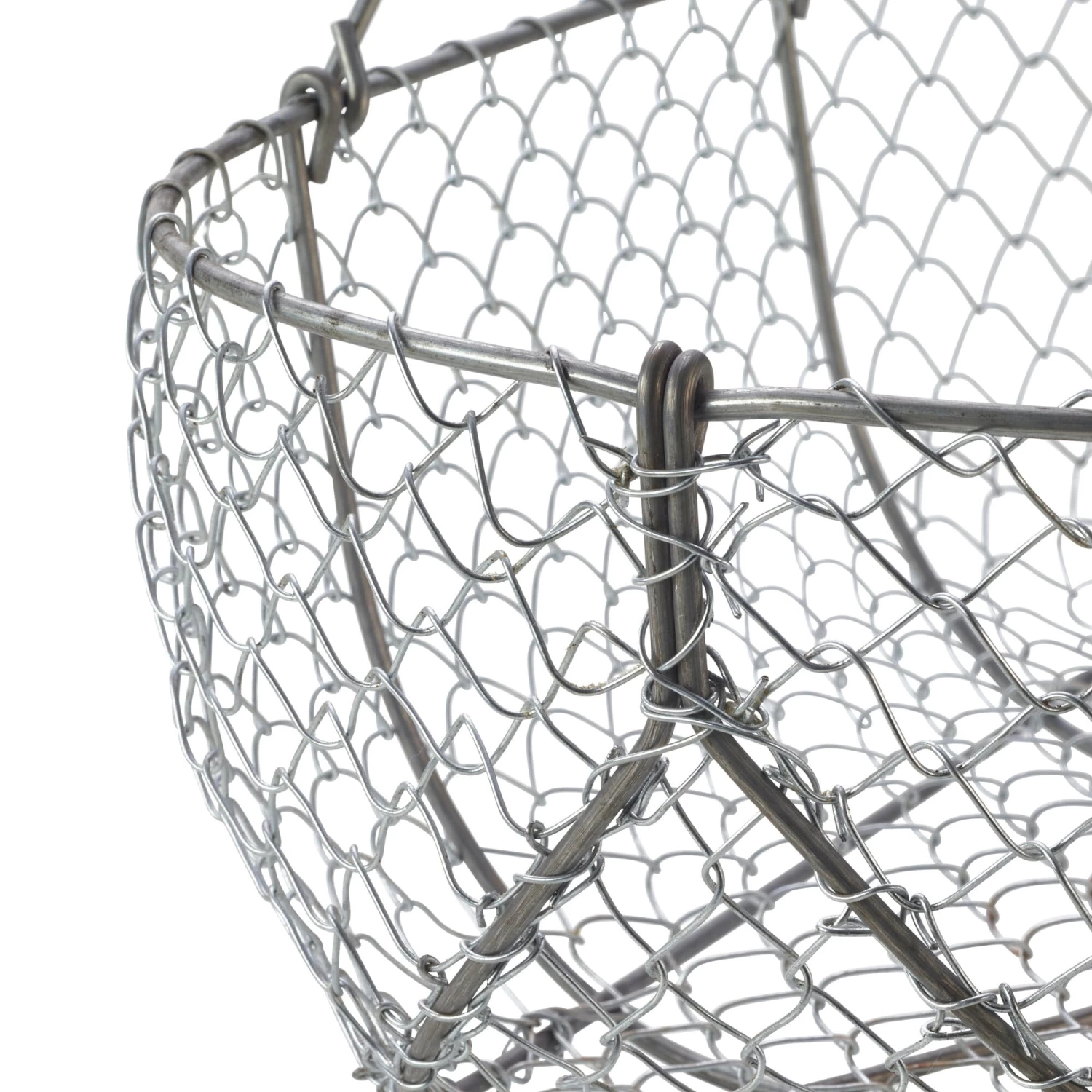 Geweven Draadmand, Middel 2 Geweven Draadmand, Middel - Afbeelding 2