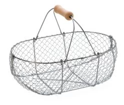 Geweven Draadmand, Middel