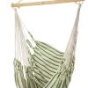 Hangstoel Katoen, Beige/Groen