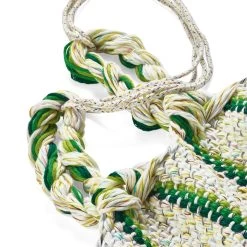 Hangstoel Katoen, Beige/Groen -Bekend Tuinmeubel Winkel hangstoel katoen 15