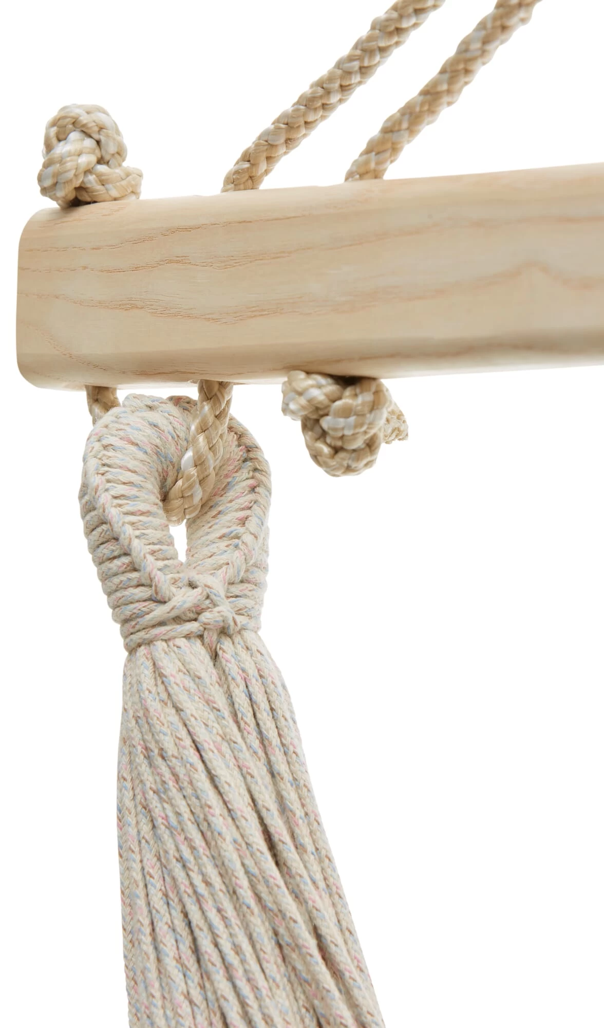 Hangstoel Katoen, Beige-blauw 5 Hangstoel Katoen, Beige-blauw - Afbeelding 5