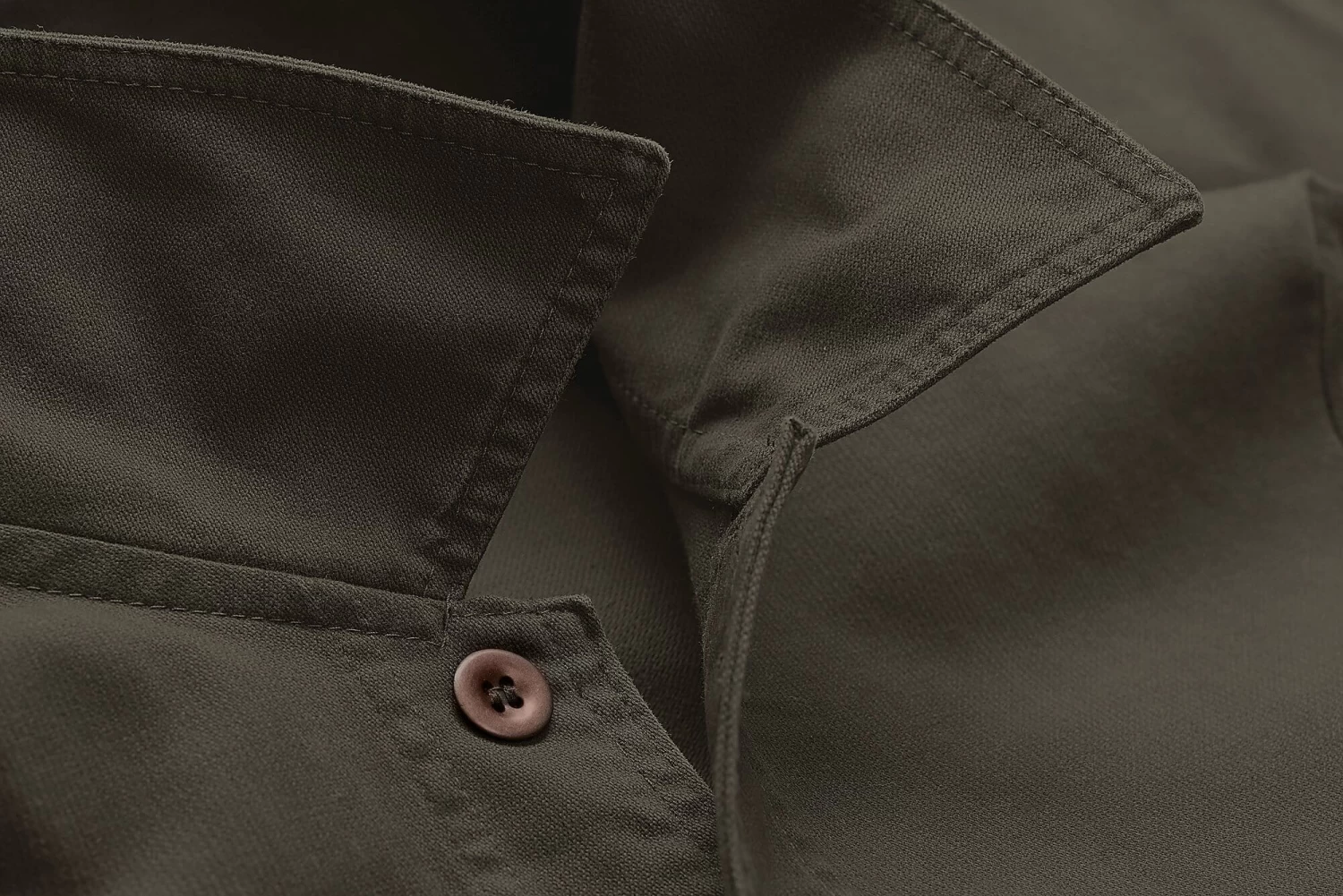 Heren Werkjas, Khaki 3 Heren Werkjas, Khaki - Afbeelding 3