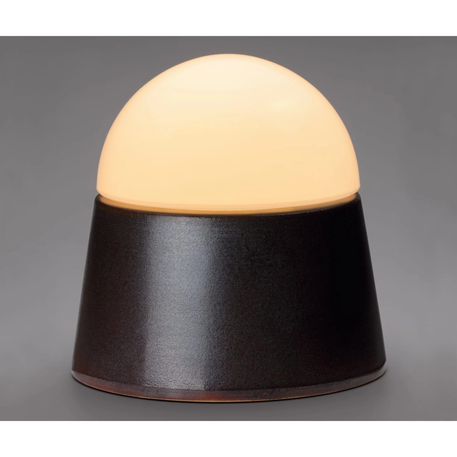 Keramische Tuinverlichting, Mangaan Glazuur 2 Keramische Tuinverlichting, Mangaan Glazuur - Afbeelding 2