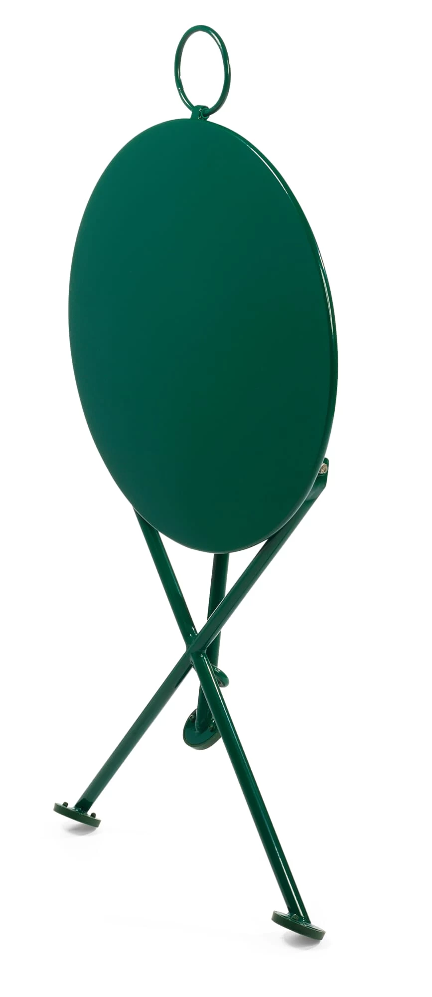 Lage Opvouwbare Balkontafel Staal Rond, Groen 2 Lage Opvouwbare Balkontafel Staal Rond, Groen - Afbeelding 2