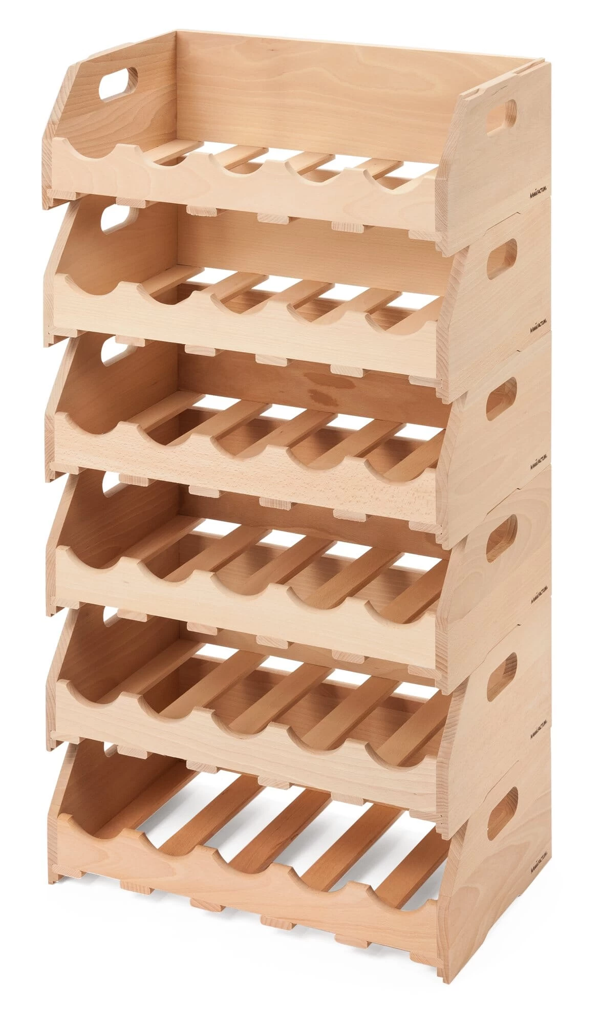 Manufactum Beukenhouten Flessenkrat 6 Manufactum Beukenhouten Flessenkrat - Afbeelding 6