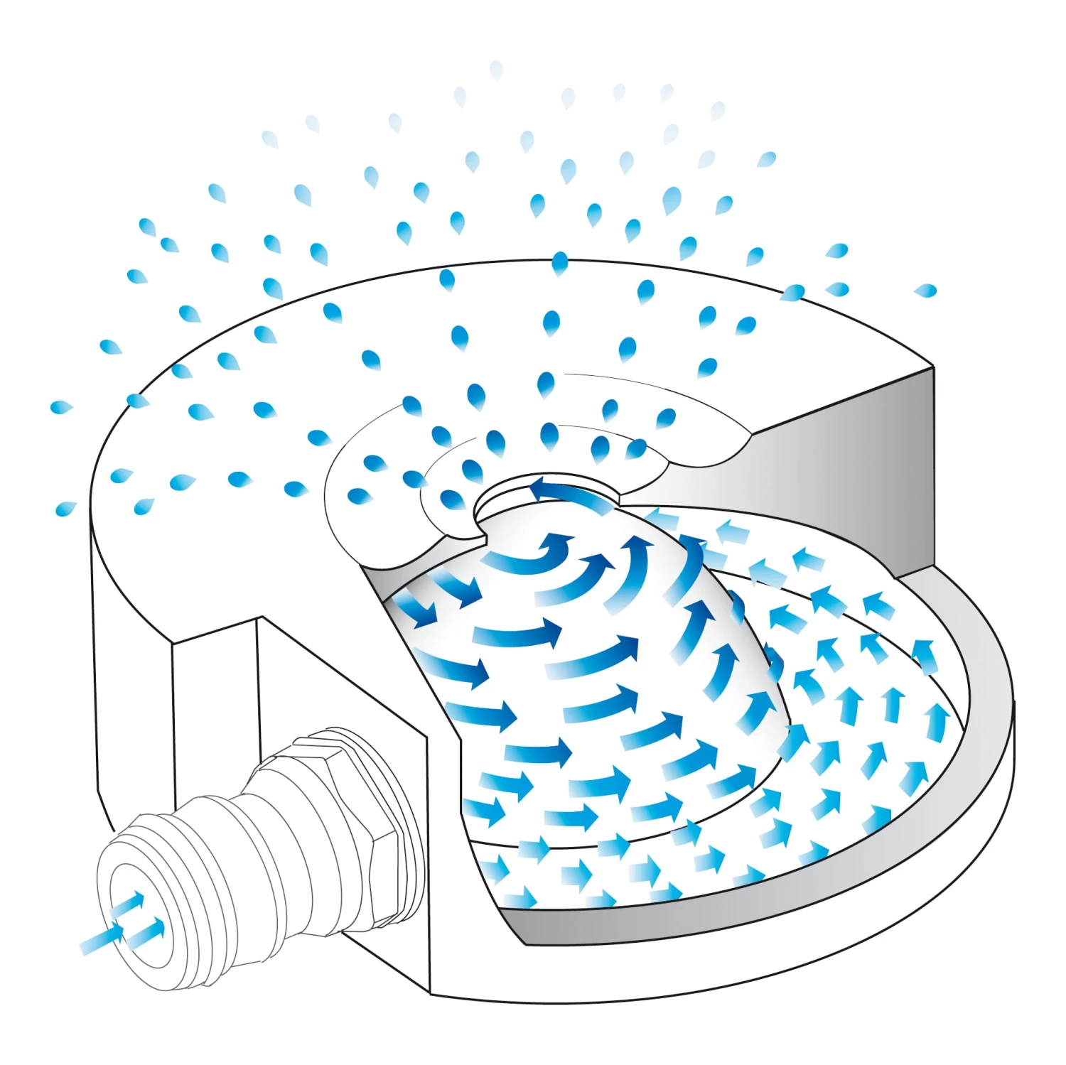 Manufactum Vloersproeier Messing Gedraaid 3 Manufactum Vloersproeier Messing Gedraaid - Afbeelding 3