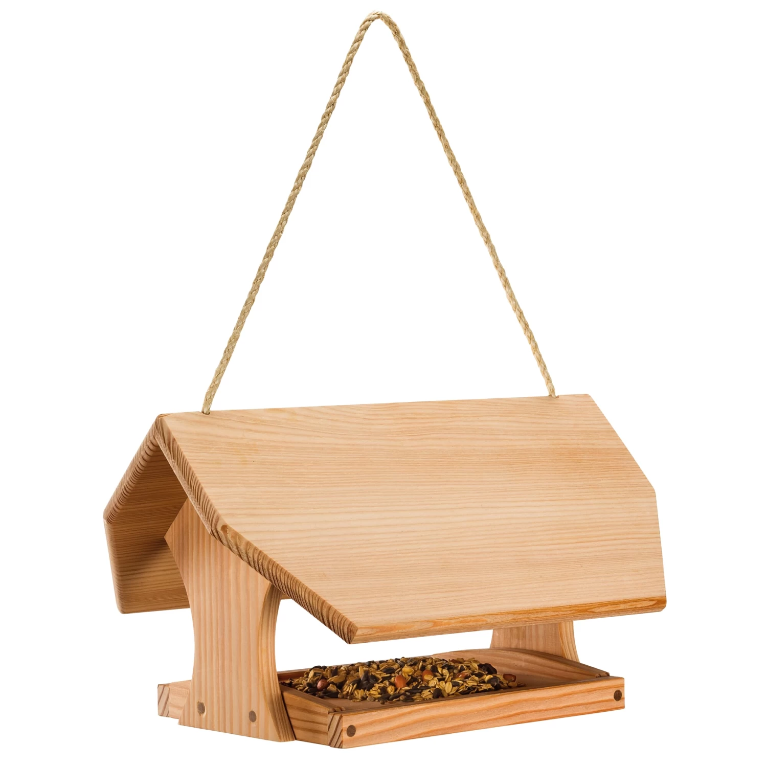 Manufactum Vogelvoedertafel Lariks Hout 3 Manufactum Vogelvoedertafel Lariks Hout - Afbeelding 3