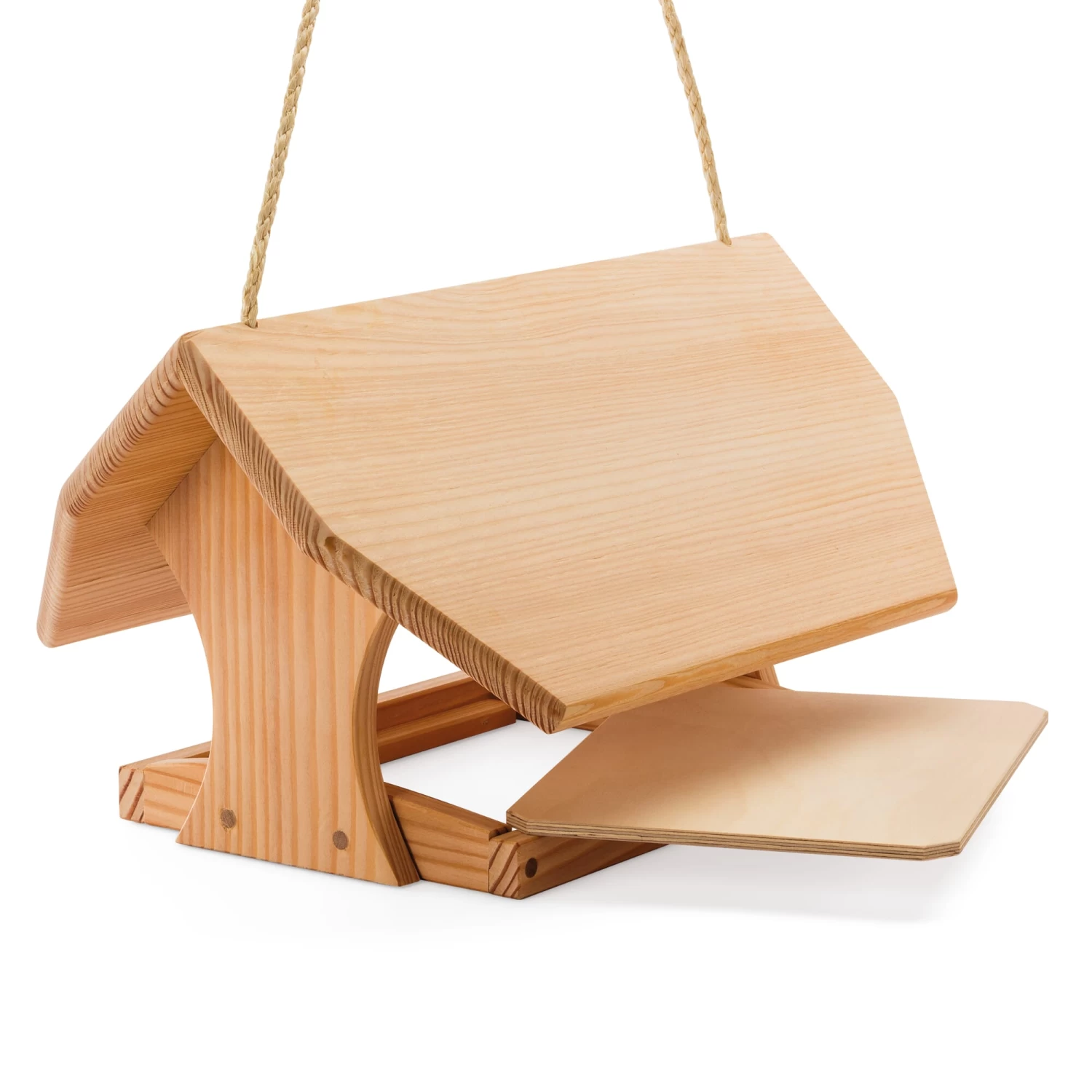 Manufactum Vogelvoedertafel Lariks Hout 4 Manufactum Vogelvoedertafel Lariks Hout - Afbeelding 4