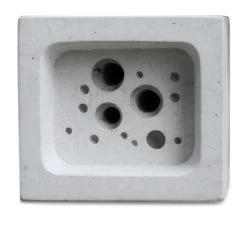 Nestelsteun Klein Bijenblok, Lichtgrijs -Bekend Tuinmeubel Winkel nestelsteun klein bijenblok 2