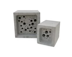 Nestelsteun Klein Bijenblok, Lichtgrijs -Bekend Tuinmeubel Winkel nestelsteun klein bijenblok 5