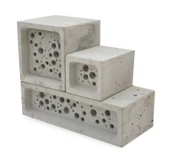 Nesthulp Groot Bijenblok, Lichtgrijs -Bekend Tuinmeubel Winkel nesthulp groot bijenblok 10