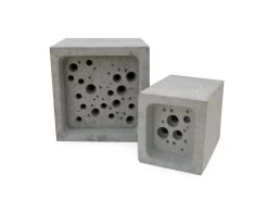 Nesthulp Groot Bijenblok, Lichtgrijs -Bekend Tuinmeubel Winkel nesthulp groot bijenblok 3