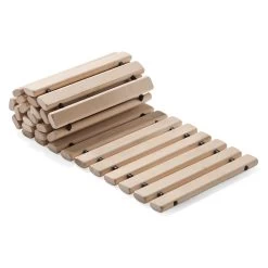 Oprolbaar Tuinpad Berkenhout