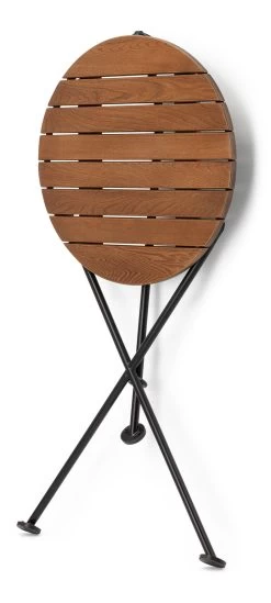 Opvouwbare Balkontafel Houten Steun, Braungeglazuurd -Bekend Tuinmeubel Winkel opvouwbare balkontafel houten steun 2