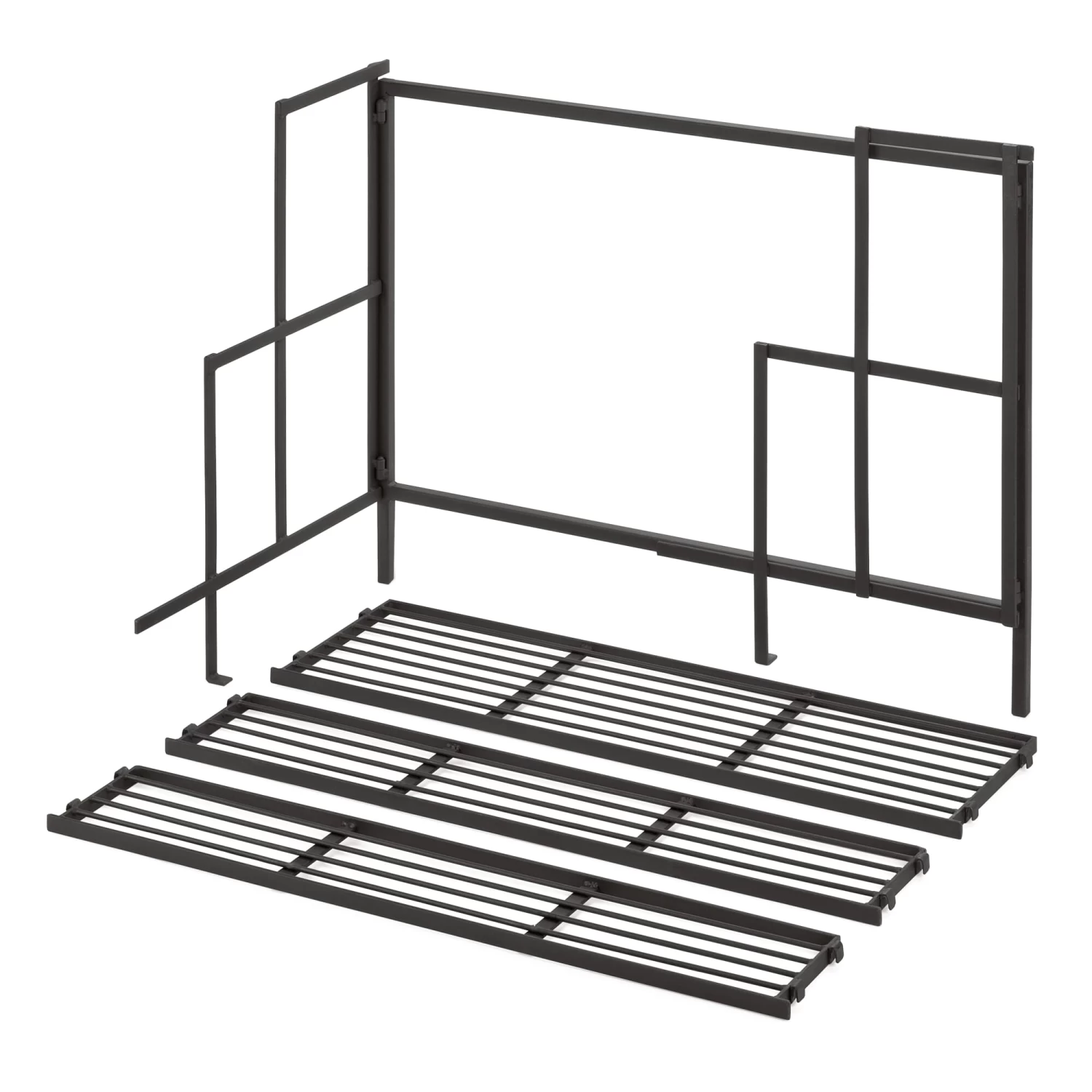 Opvouwbare Bloemenbank Staal 2 Opvouwbare Bloemenbank Staal - Afbeelding 2