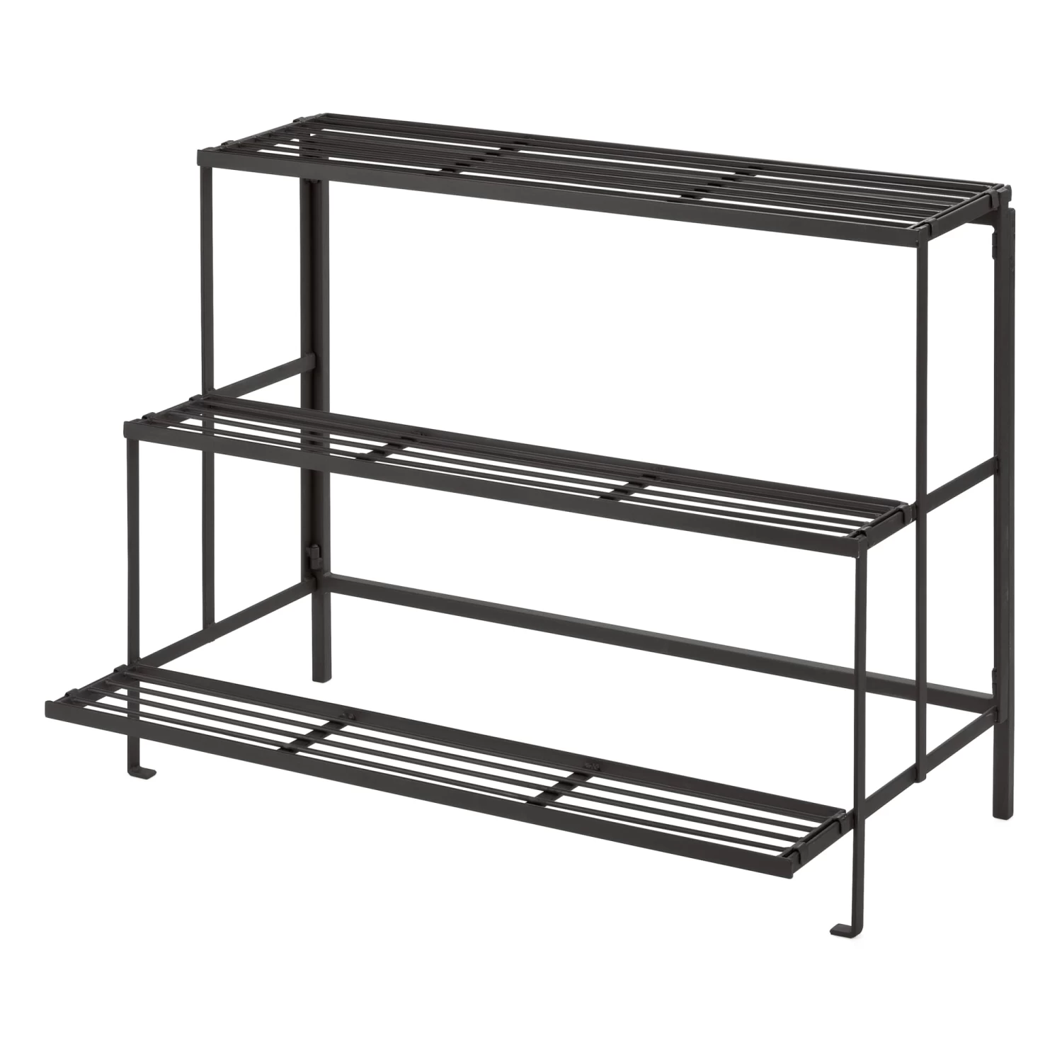 Opvouwbare Bloemenbank Staal 1 Opvouwbare Bloemenbank Staal