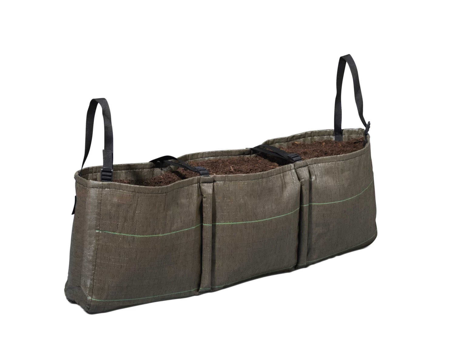 Plantenbak Bacsac - Rechthoekig Met Relingbevestiging 1 Plantenbak Bacsac - Rechthoekig Met Relingbevestiging