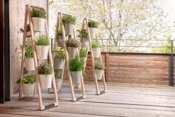 Plantenladder Voor Binnen En Buiten, Grijs 13 Plantenladder Voor Binnen En Buiten, Grijs -Bekend Tuinmeubel Winkel plantenladder binnen buiten 6
