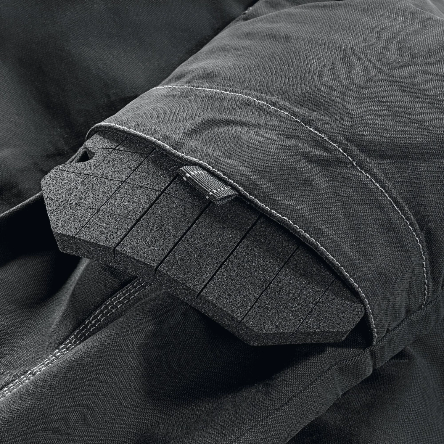 Rofa Heren Werkbroek Katoen Canvas, Zwart 4 Rofa Heren Werkbroek Katoen Canvas, Zwart - Afbeelding 4