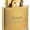 Ronson Benzine Aansteker Messing