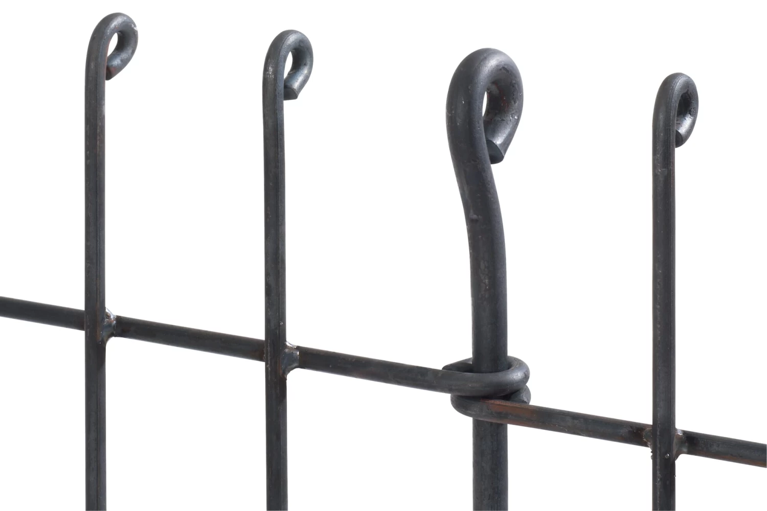 Stalen Hekwerk Segmenten, Onbehandeld 14 Stalen Hekwerk Segmenten, Onbehandeld - Afbeelding 14