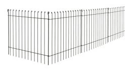 Stalen Hekwerk Segmenten, Onbehandeld 19 Stalen Hekwerk Segmenten, Onbehandeld -Bekend Tuinmeubel Winkel stalen hekwerk segmenten 4