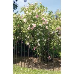 Stalen Staafhek 1 M, Onbehandeld -Bekend Tuinmeubel Winkel stalen staafhek 1 m 3