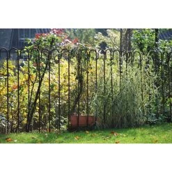 Stalen Staafhek 1 M, Onbehandeld -Bekend Tuinmeubel Winkel stalen staafhek 1 m 8