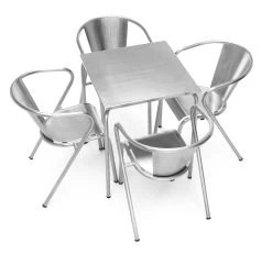 Tafel Estoril, Roestvrij Staal -Bekend Tuinmeubel Winkel tafel estoril roestvrij staal 3