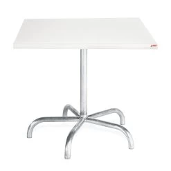 Tafel Säntis, Vierkant, RAL 9016 Verkeerswit