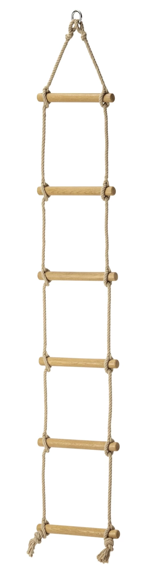 Touwladder Eikenhout 2 Touwladder Eikenhout - Afbeelding 2