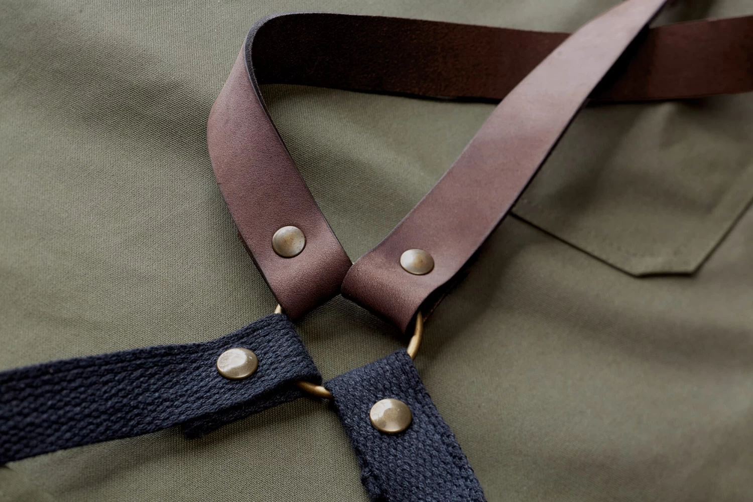 Tuinschort Gewaxt Katoen 4 Tuinschort Gewaxt Katoen - Afbeelding 4