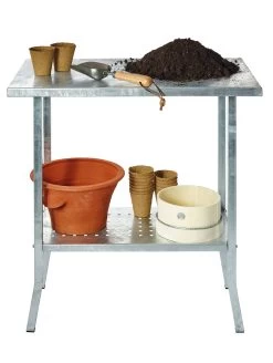 Tuinwerktafel Staal Gegalvaniseerd -Bekend Tuinmeubel Winkel tuinwerktafel staal gegalvaniseerd 3