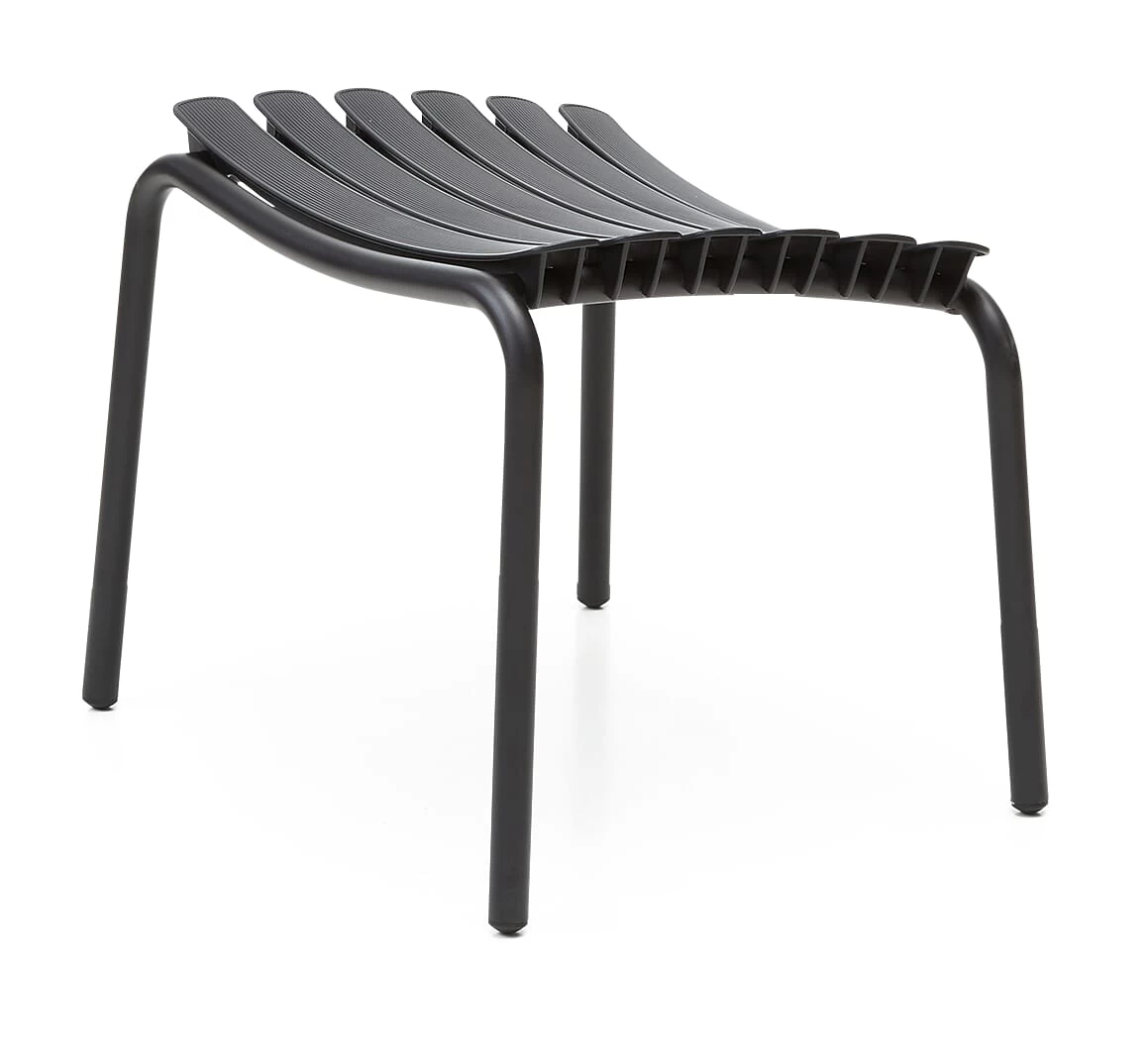 Voetenbankje Re-Clips, Zwart 2 Voetenbankje Re-Clips, Zwart - Afbeelding 2