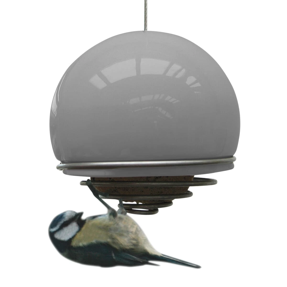 Vogelvoederhuisje Belle, Grijs 2 Vogelvoederhuisje Belle, Grijs - Afbeelding 2