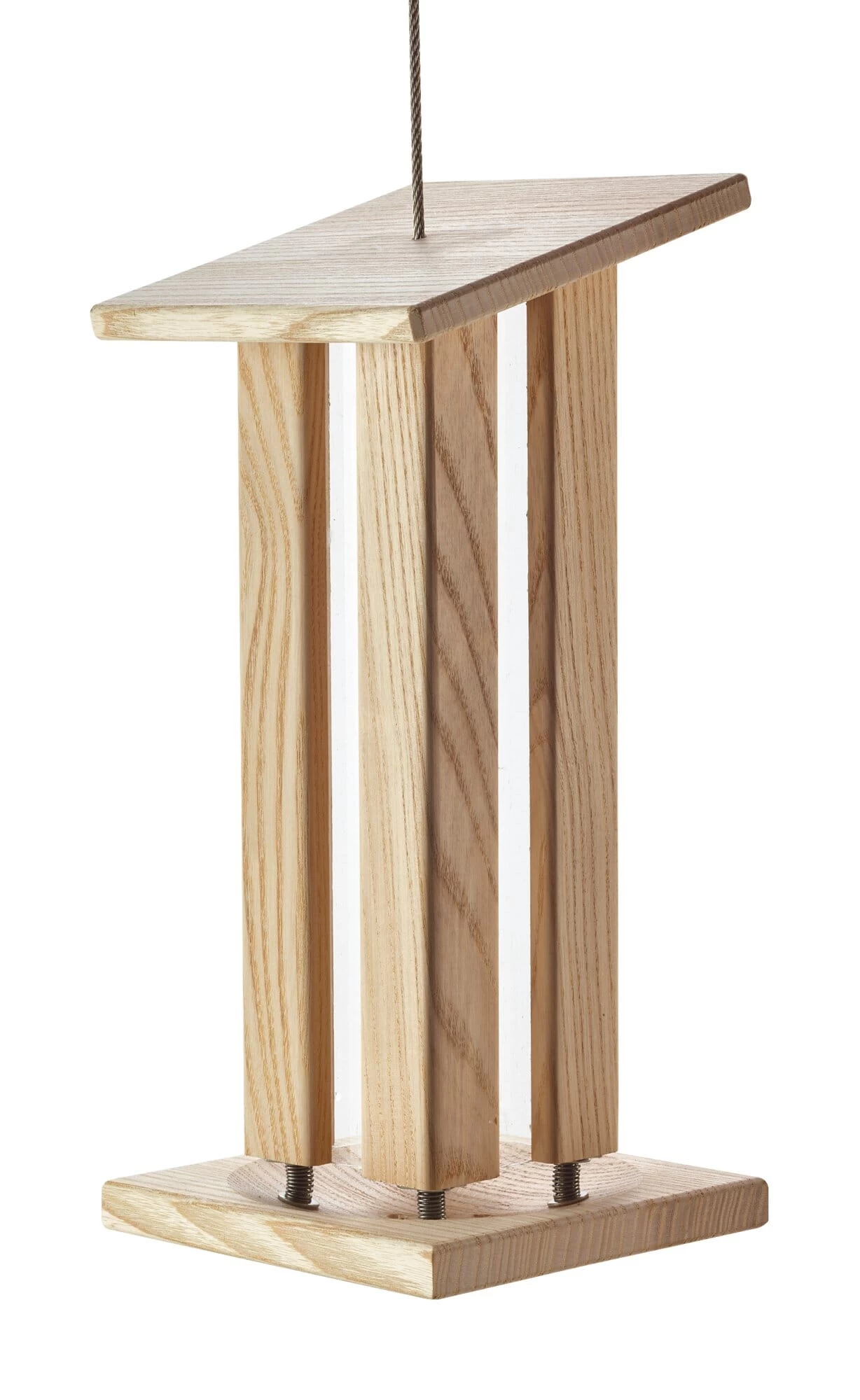 Vogelvoederhuisje Essenhout 2 Vogelvoederhuisje Essenhout - Afbeelding 2