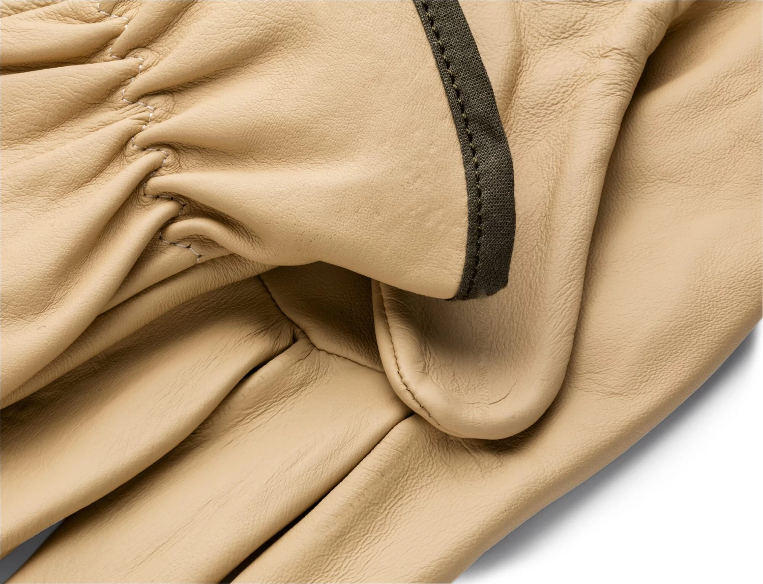 Werkhandschoen Lamsvel, Beige 2 Werkhandschoen Lamsvel, Beige - Afbeelding 2